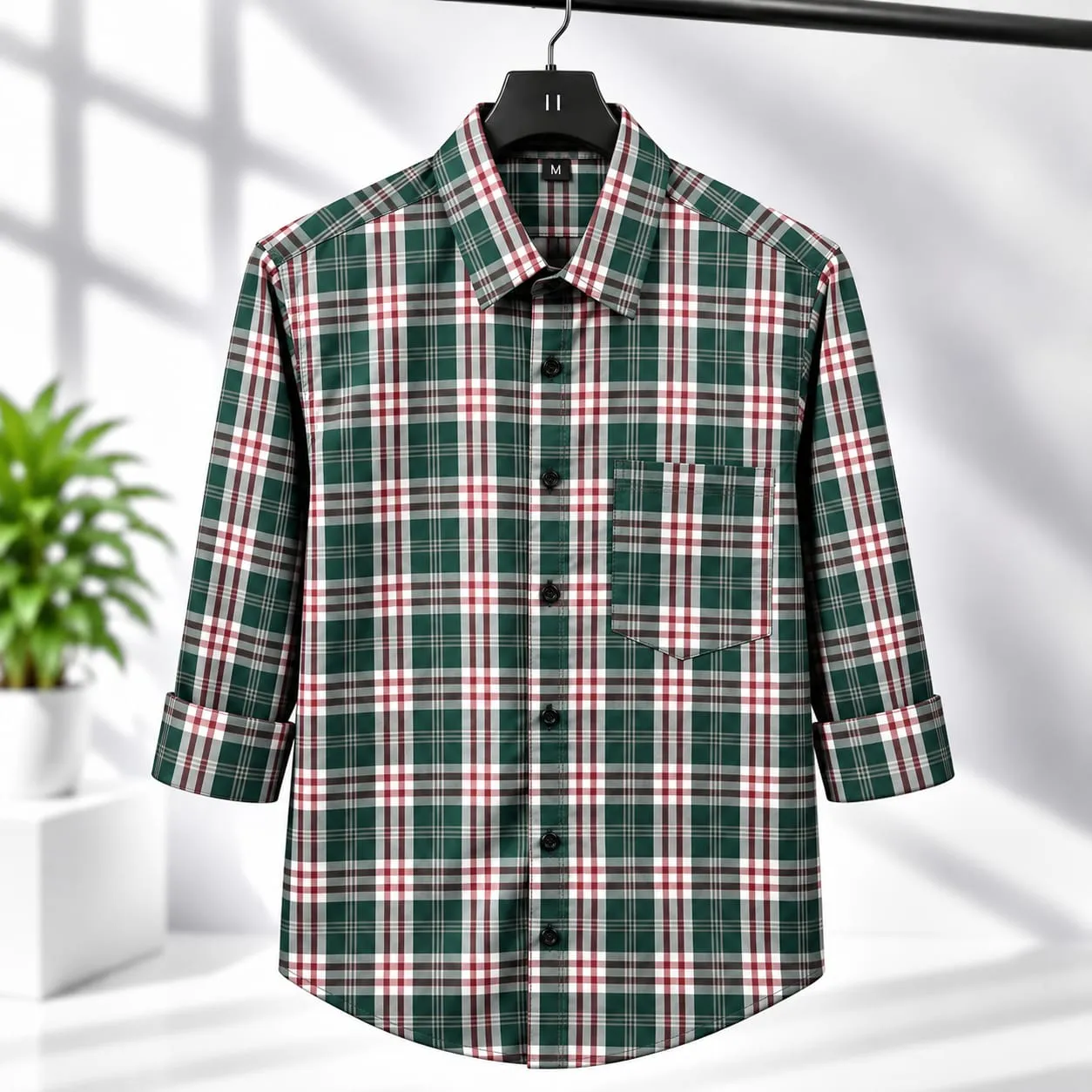 Premium Shirt - Garments Check Fabric