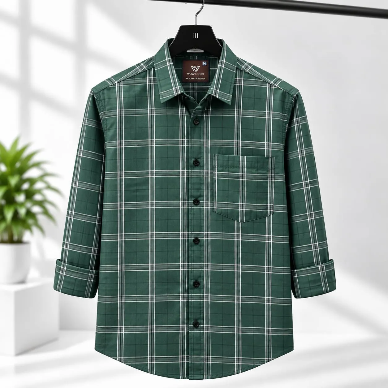 Premium Shirt - Garments Check Fabric