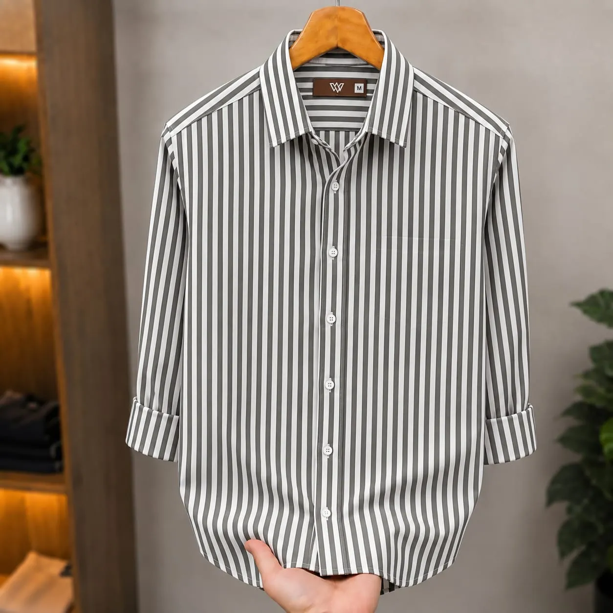 Premium Shirt - Old Money Check Fabric