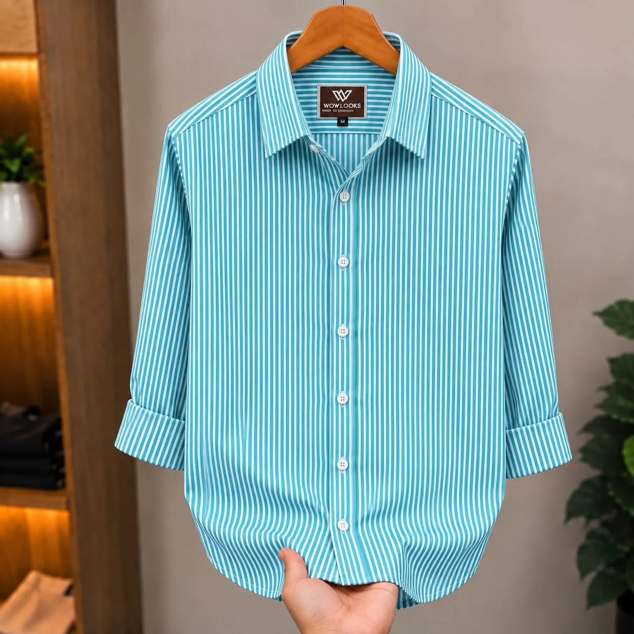 Premium Shirt - Old Money Check Fabric