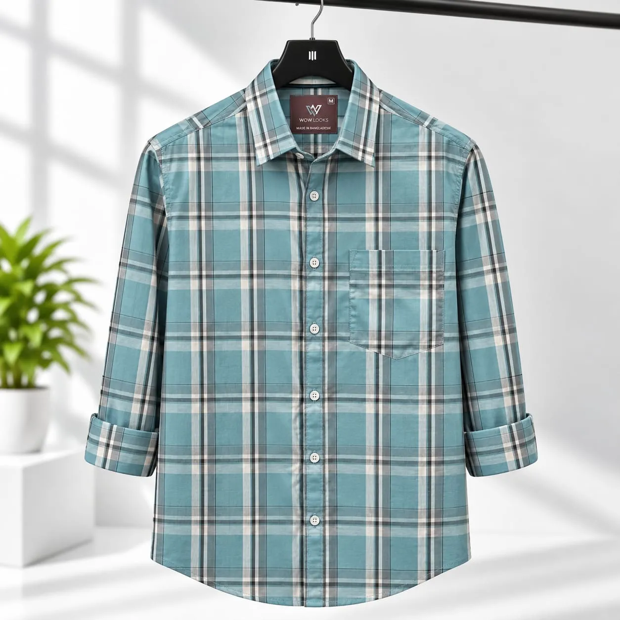 Premium Shirt - Garments Check Fabric