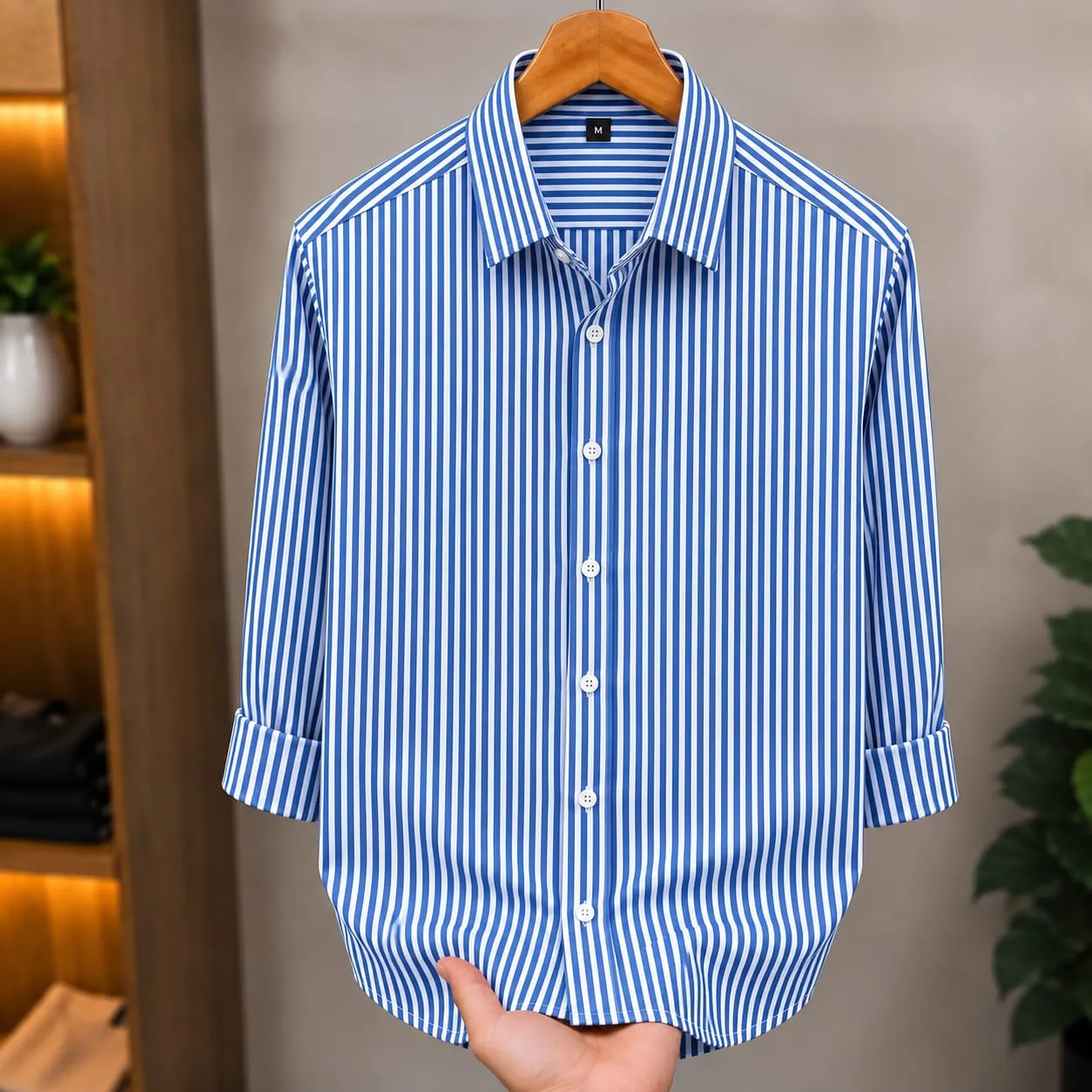 Premium Shirt - Old Money Check Fabric