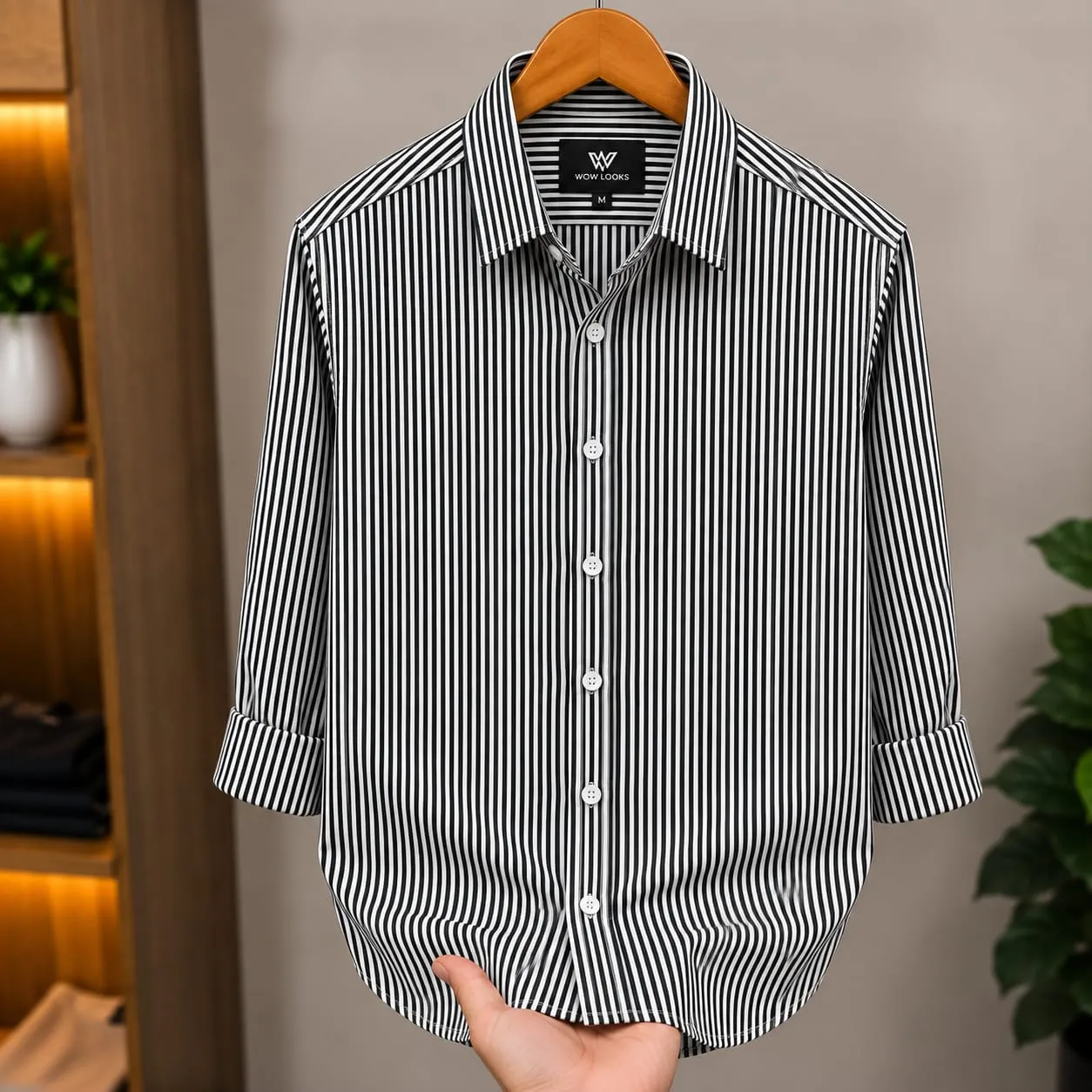 Premium Shirt - Old Money Check Fabric