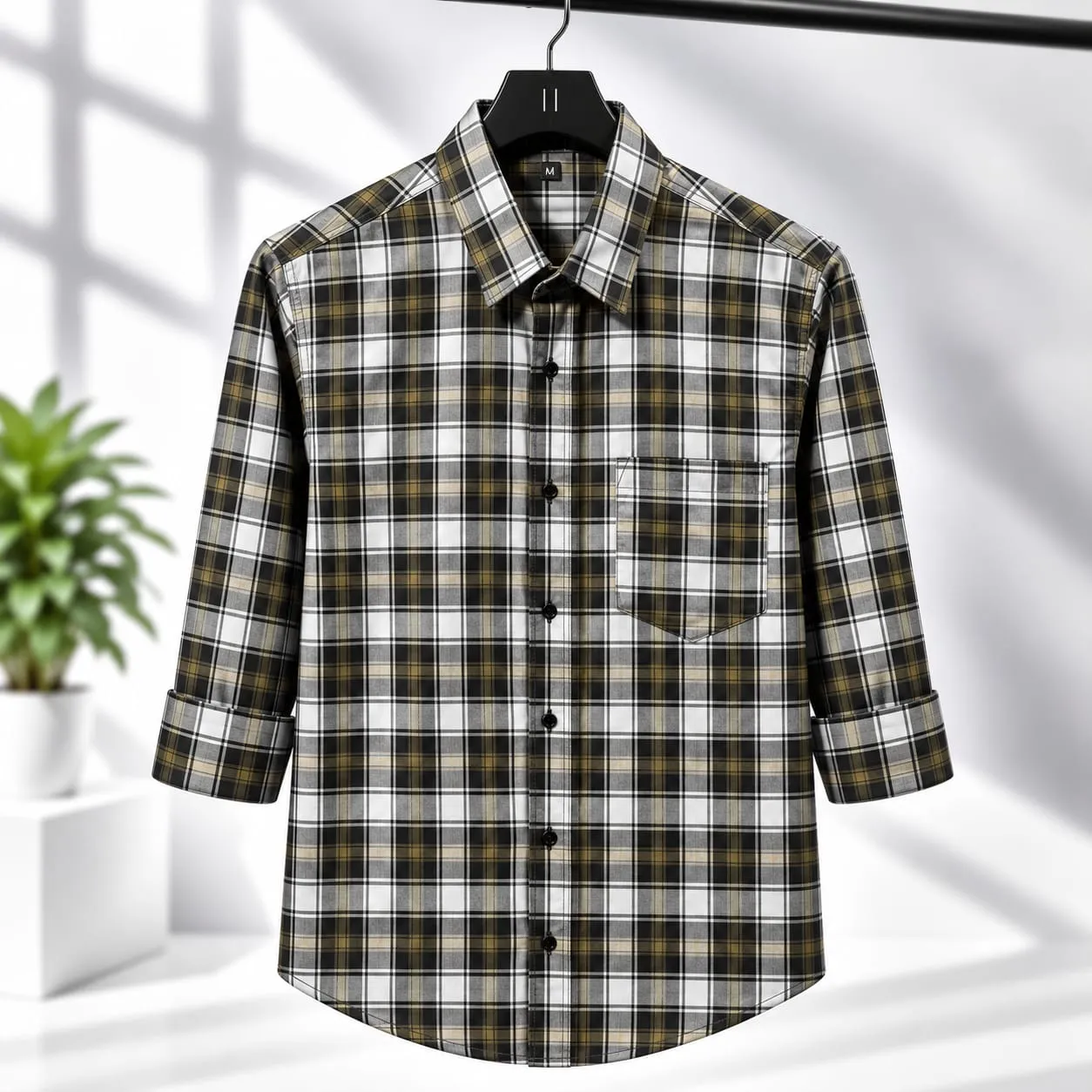 Premium Shirt - Garments Check Fabric