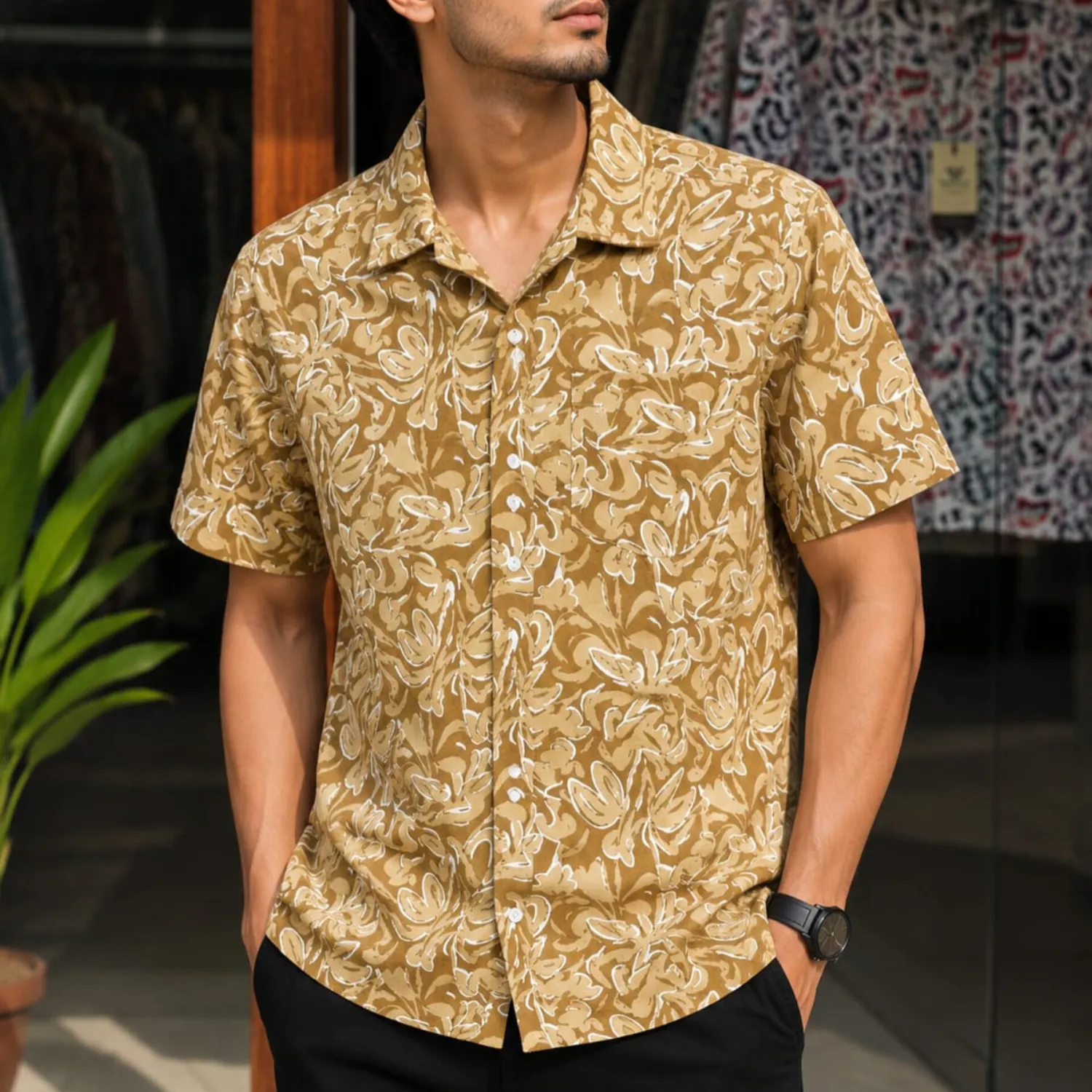 Primium Shirt-Cotton Print