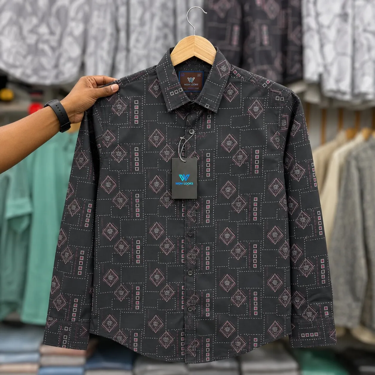Premium Shirt-Cotton Print