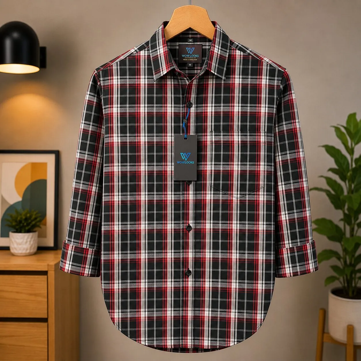 Premium Shirt-Garments Check Fabric