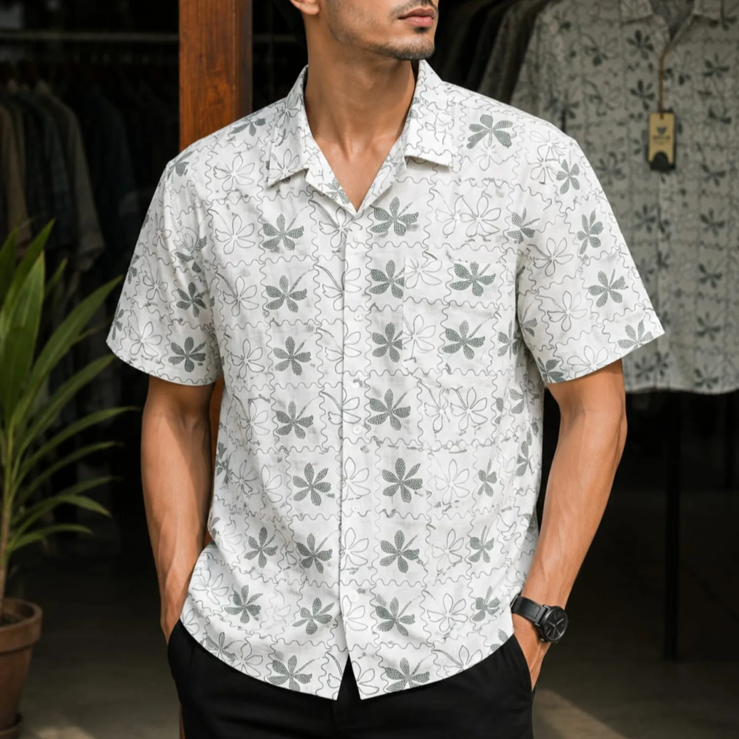 Primium Shirt-Cotton Print