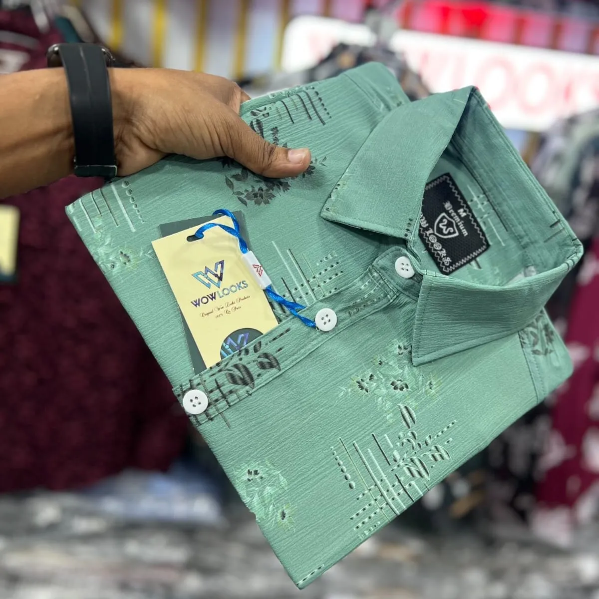 Premium Shirt - Jafran Fabric