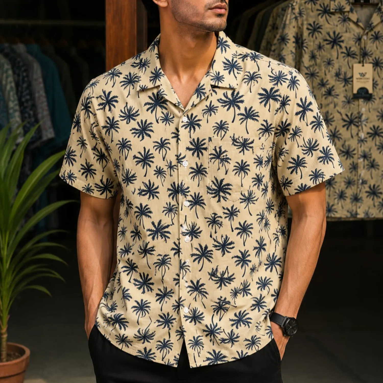 Primium Shirt-Cotton Print