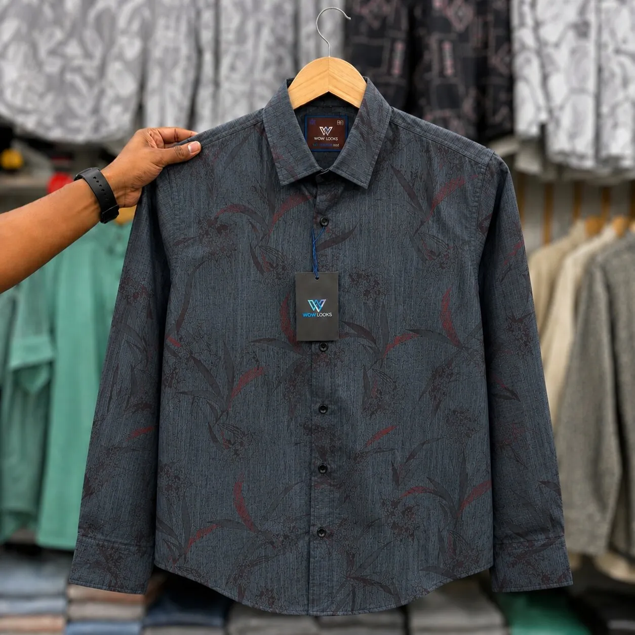 Premium Shirt-Cotton Print
