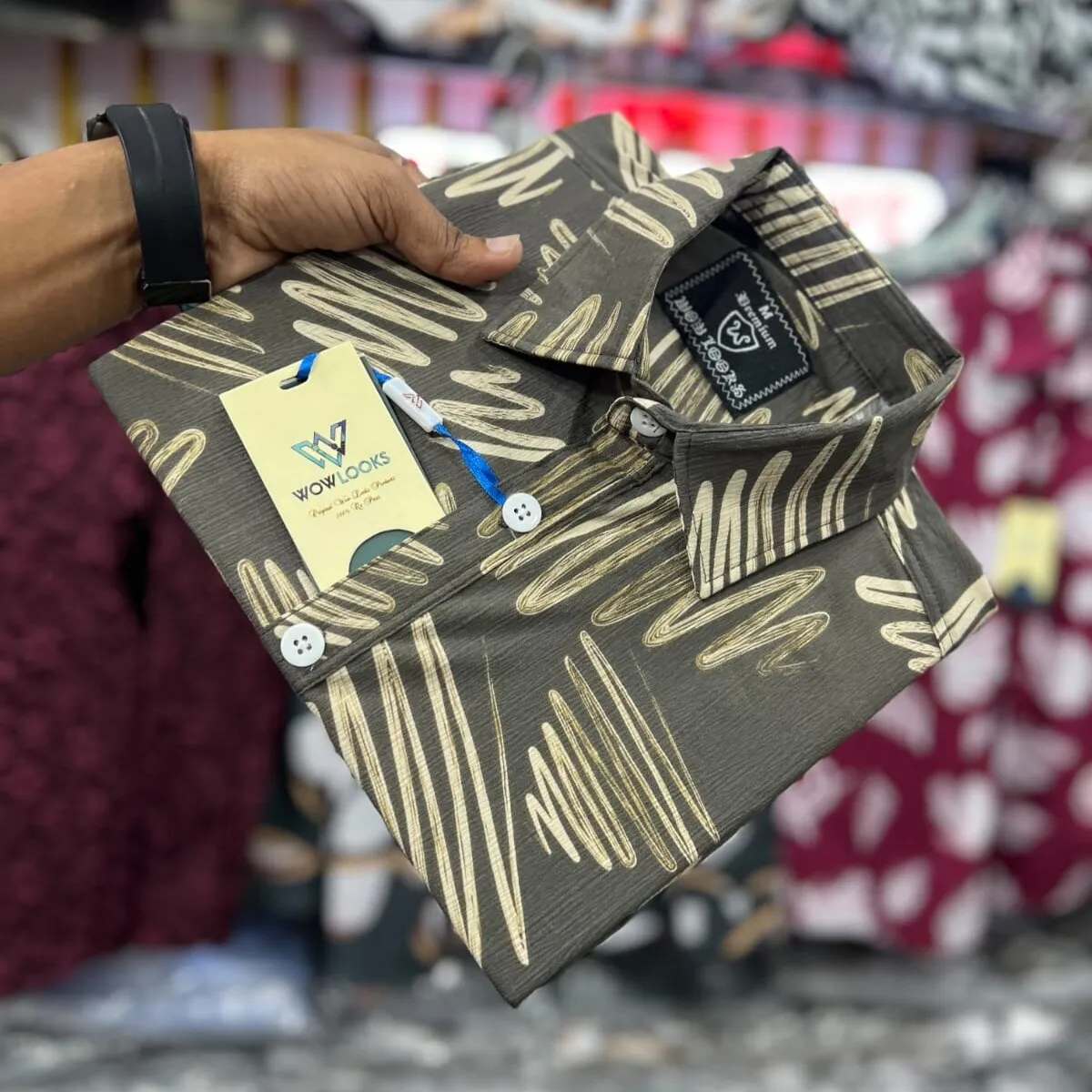 Premium Shirt - Jafran Fabric