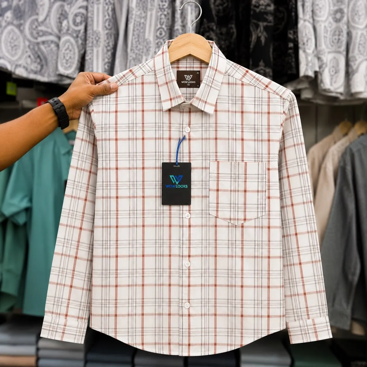 Premium Shirt-Garments Check