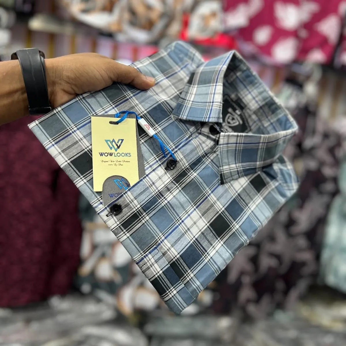 Premium Shirt - Garments Check Fabric